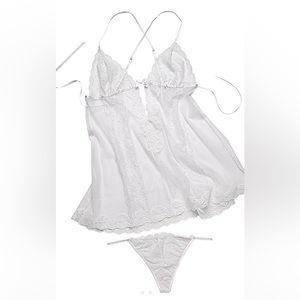 Adore Me Babydoll with G-string
